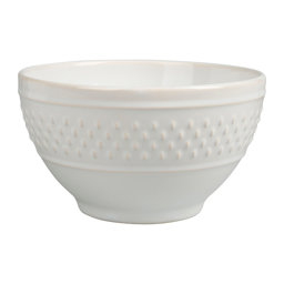 Show details for Bol 67 cl en Faïence - Collection GRAIN DE RIZ - Ø 14 cm H 8 cm - Coloris Blanc Picture of Bol 67 cl en Faïence - Collection GRAIN DE RIZ - Ø 14 cm H 8 cm - Coloris Blanc