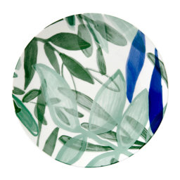 Show details for Assiette à dessert Modèle KALAMATA Ø 19 cm - Assiette en Porcelaine avec des décorations florales bleu, blanc, vert Picture of Assiette à dessert Modèle KALAMATA Ø 19 cm - Assiette en Porcelaine avec des décorations florales bleu, blanc, vert
