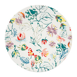 Show details for Assiette à Dessert Ø 20,5 cm en Grés - Collection A TRAVERS CHAMPS - Décor Floral Multicolore Picture of Assiette à Dessert Ø 20,5 cm en Grés - Collection A TRAVERS CHAMPS - Décor Floral Multicolore