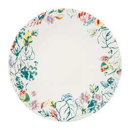 Show details for Assiette Plate Ø 27 cm en Grés - Collection A TRAVERS CHAMPS - Décor Floral Multicolore Picture of Assiette Plate Ø 27 cm en Grés - Collection A TRAVERS CHAMPS - Décor Floral Multicolore