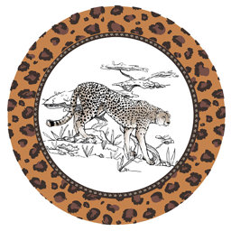 Show details for Assiette à dessert Porcelaine
Gamme TANGANYIKA
Ø 21 cm
Coloris Blanc-marron
Décor Panthère Picture of Assiette à dessert Porcelaine
Gamme TANGANYIKA
Ø 21 cm
Coloris Blanc-marron
Décor Panthère