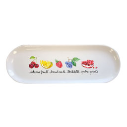 Show details for Plat de présentation Porcelaine Forme ovale
L 35.5 cm l 12.5 cm
Coloris Blanc
Décor Fruit Picture of Plat de présentation Porcelaine Forme ovale
L 35.5 cm l 12.5 cm
Coloris Blanc
Décor Fruit