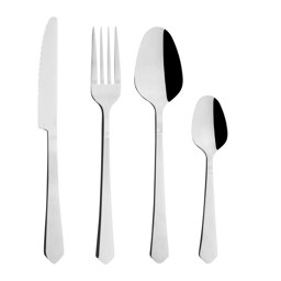 Show details for Ménagère de 16 pièces - Ensemble de Couverts de table en Acier Inoxydable pour 4 personnes - collection SAINT GERMAIN Picture of Ménagère de 16 pièces - Ensemble de Couverts de table en Acier Inoxydable pour 4 personnes - collection SAINT GERMAIN