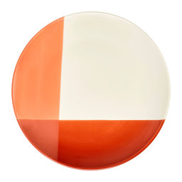 Show details for Assiette plate New bone Gamme SONIA & ROBERT Ø 26 cm Coloris Rouge Picture of Assiette plate New bone Gamme SONIA & ROBERT Ø 26 cm Coloris Rouge