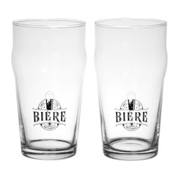 Show details for Lot de 2 Verres à Bière 57 cl Picture of Lot de 2 Verres à Bière 57 cl