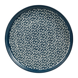 Show details for Assiette à dessert Grès Gamme SUIVEZ L'ARTISTE Ø 20 cm Coloris Bleu Décor Pas Picture of Assiette à dessert Grès Gamme SUIVEZ L'ARTISTE Ø 20 cm Coloris Bleu Décor Pas