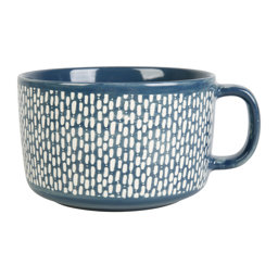 Show details for Bol Jumbo 63 cl Grès Gamme SUIVEZ L'ARTISTE Ø 12 cm H 8 cm Coloris Bleu Décor Pas Picture of Bol Jumbo 63 cl Grès Gamme SUIVEZ L'ARTISTE Ø 12 cm H 8 cm Coloris Bleu Décor Pas