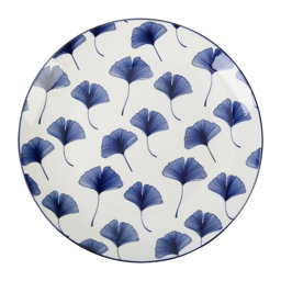 Show details for Assiette à dessert Porcelaine Gamme ICHIKAØ 20 cm Décor Fleur de Ginkgo Picture of Assiette à dessert Porcelaine Gamme ICHIKAØ 20 cm Décor Fleur de Ginkgo