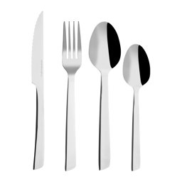 Show details for Ménagère 24 pièces Inox Gamme MANHATTAN Avec 6 couteaux L 23 cm, 6 fourchettes L 19.5 cm, 6 cuillères à soupe L 20 cm et 6 cuillères à café L 15 cm Picture of Ménagère 24 pièces Inox Gamme MANHATTAN Avec 6 couteaux L 23 cm, 6 fourchettes L 19.5 cm, 6 cuillères à soupe L 20 cm et 6 cuillères à café L 15 cm