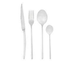 Show details for Ménagère 24 pièces Inox Décor Iceberg Avec 6 fourchettes L 20 cm, 6 cuillères à soupe L 20 cm, 6 cuillères à café L 14 cm et 6 couteaux L 23 cm Picture of Ménagère 24 pièces Inox Décor Iceberg Avec 6 fourchettes L 20 cm, 6 cuillères à soupe L 20 cm, 6 cuillères à café L 14 cm et 6 couteaux L 23 cm