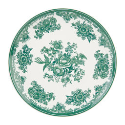 Show details for Assiette à dessert Grès Gamme TOILE DE PRINTEMPS Ø 21 cm Coloris Blanc-vert Décor Feuille Picture of Assiette à dessert Grès Gamme TOILE DE PRINTEMPS Ø 21 cm Coloris Blanc-vert Décor Feuille