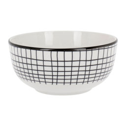 Show details for Bol 45 cl Porcelaine Gamme MIXT & MATCH Ø 13.5 cm H 6 cm Décor Carreau Picture of Bol 45 cl Porcelaine Gamme MIXT & MATCH Ø 13.5 cm H 6 cm Décor Carreau