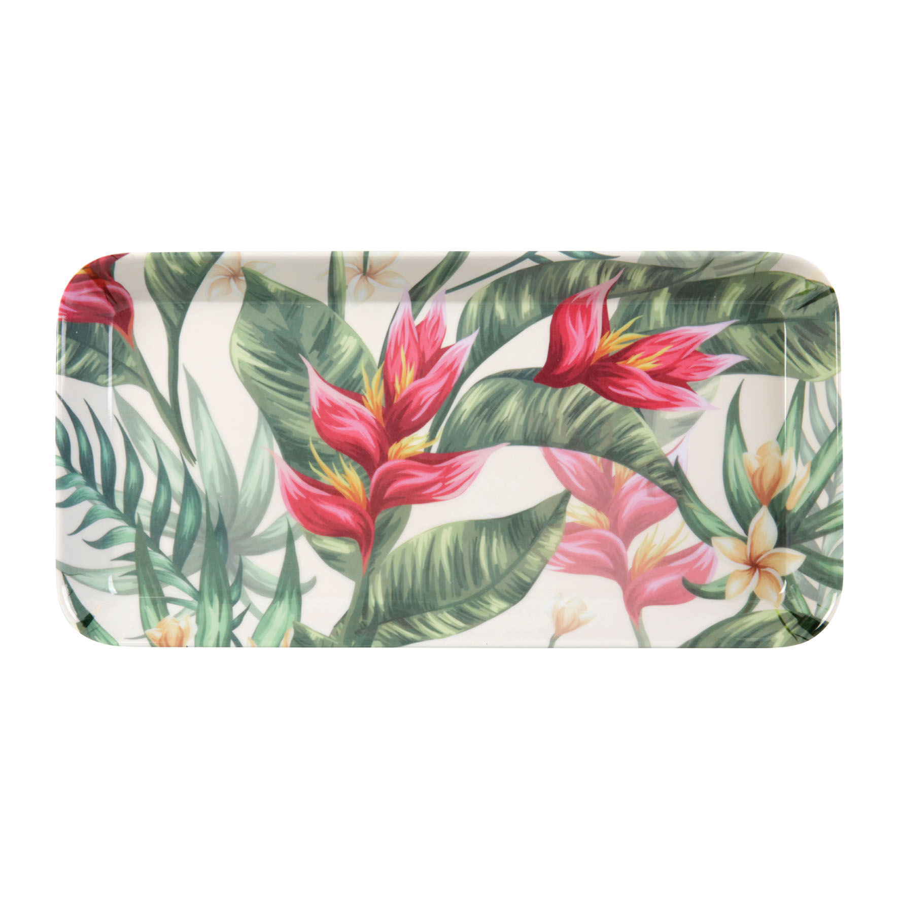 Show details for Plateau Mélamine Gamme TROPICAL VINTAGE L 30 cm l 15 cm Picture of Plateau Mélamine Gamme TROPICAL VINTAGE L 30 cm l 15 cm