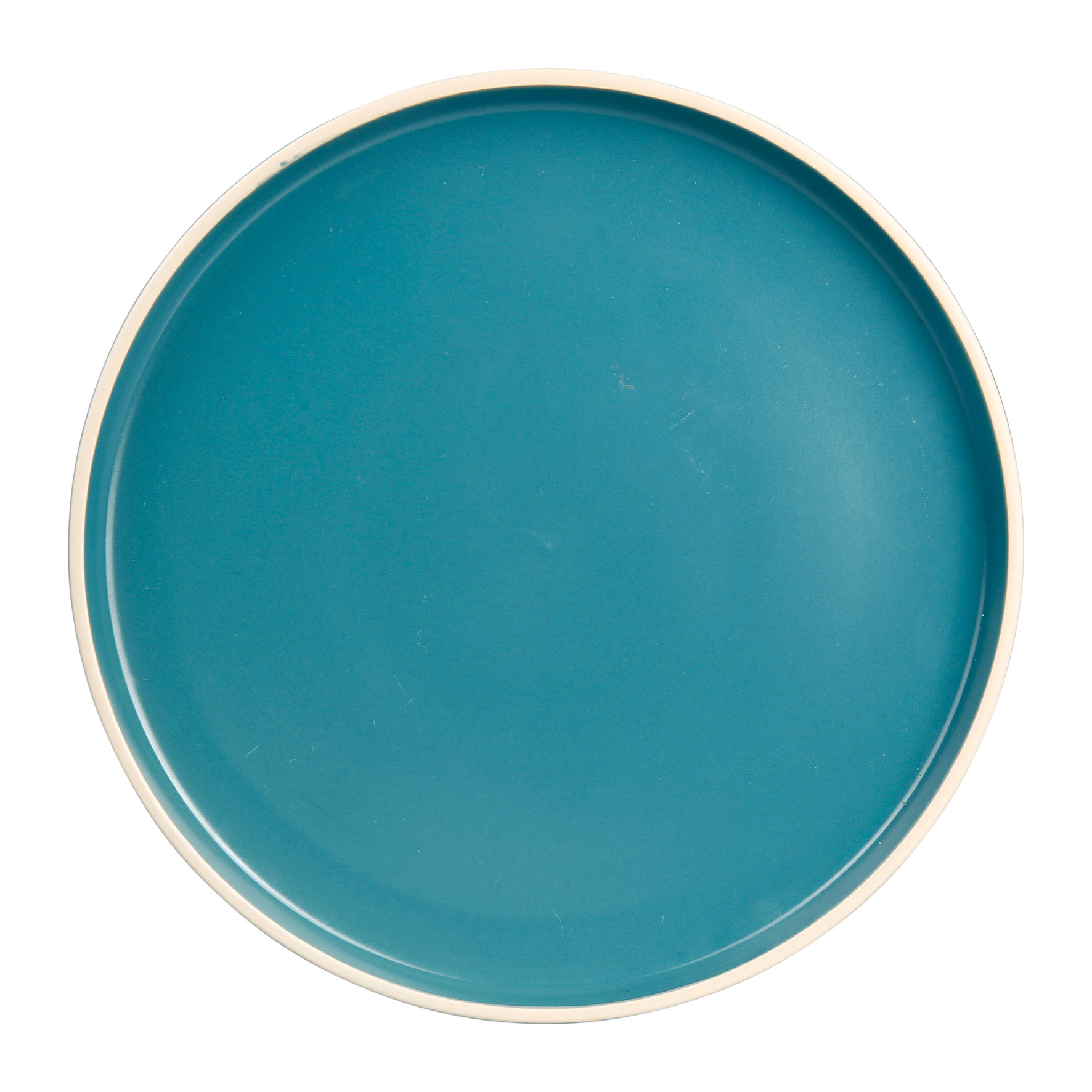 Picture of Assiette Plate Modèle AEKI Ø 26,5 cm - Assiette d'inspiration scandinave Bleu en Grés
