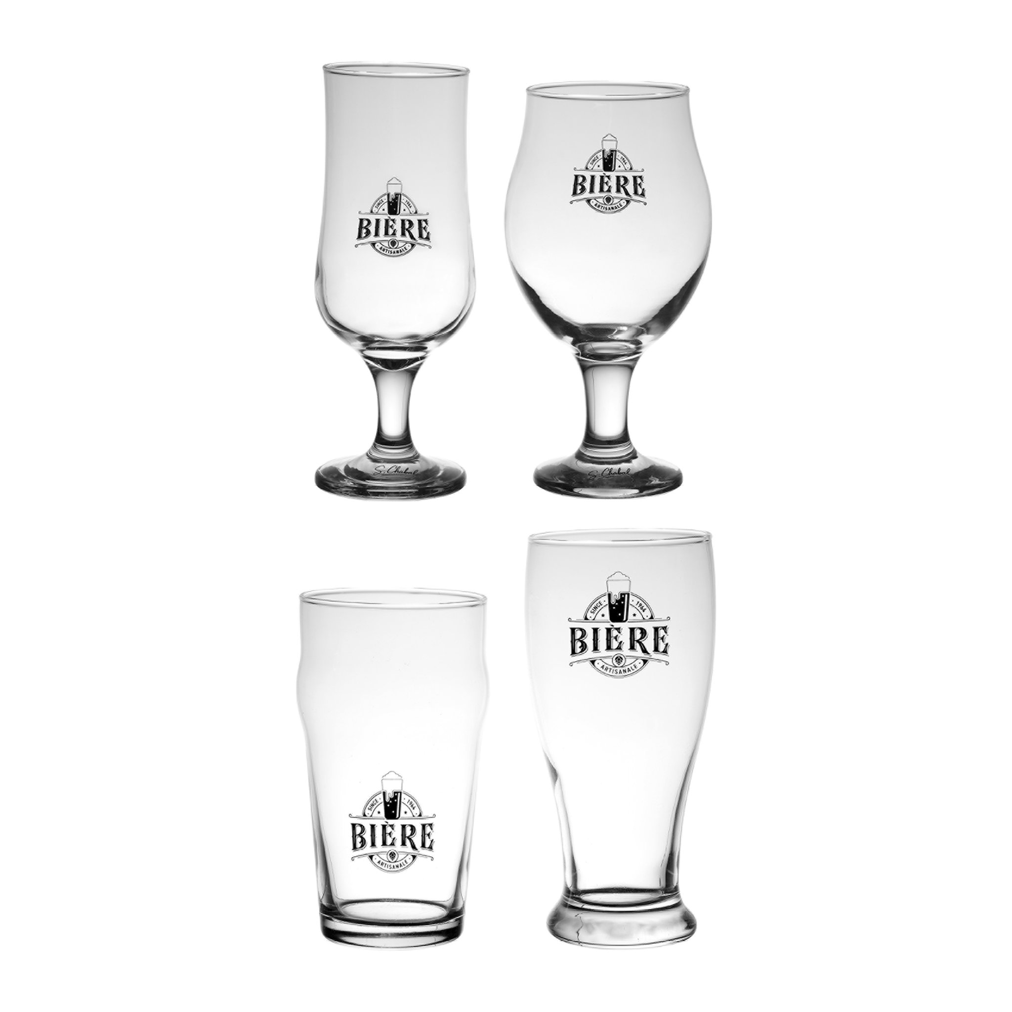 Picture of Lot de 4 Verres à Bière